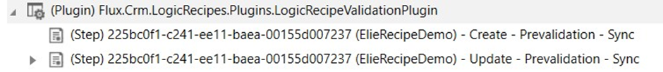 Figure 5: Flux Recipe Validation Plugin