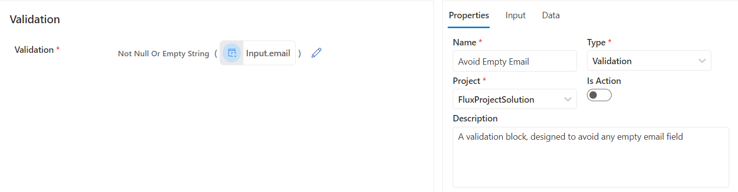 Figure 1: Validation Block To Avoid Empty fields Not Null Or Empty String