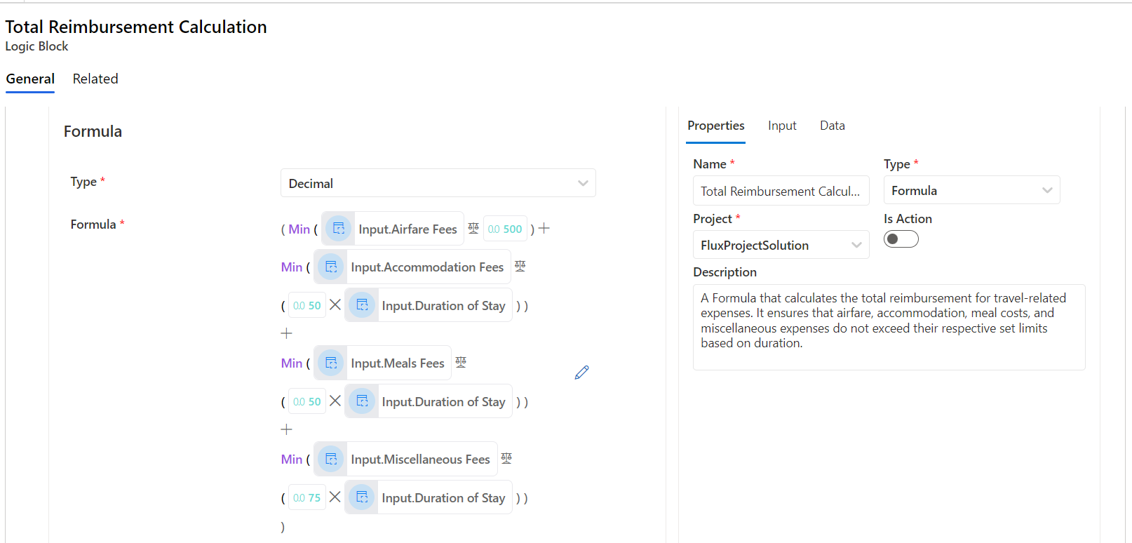 Epxenses Details Validation